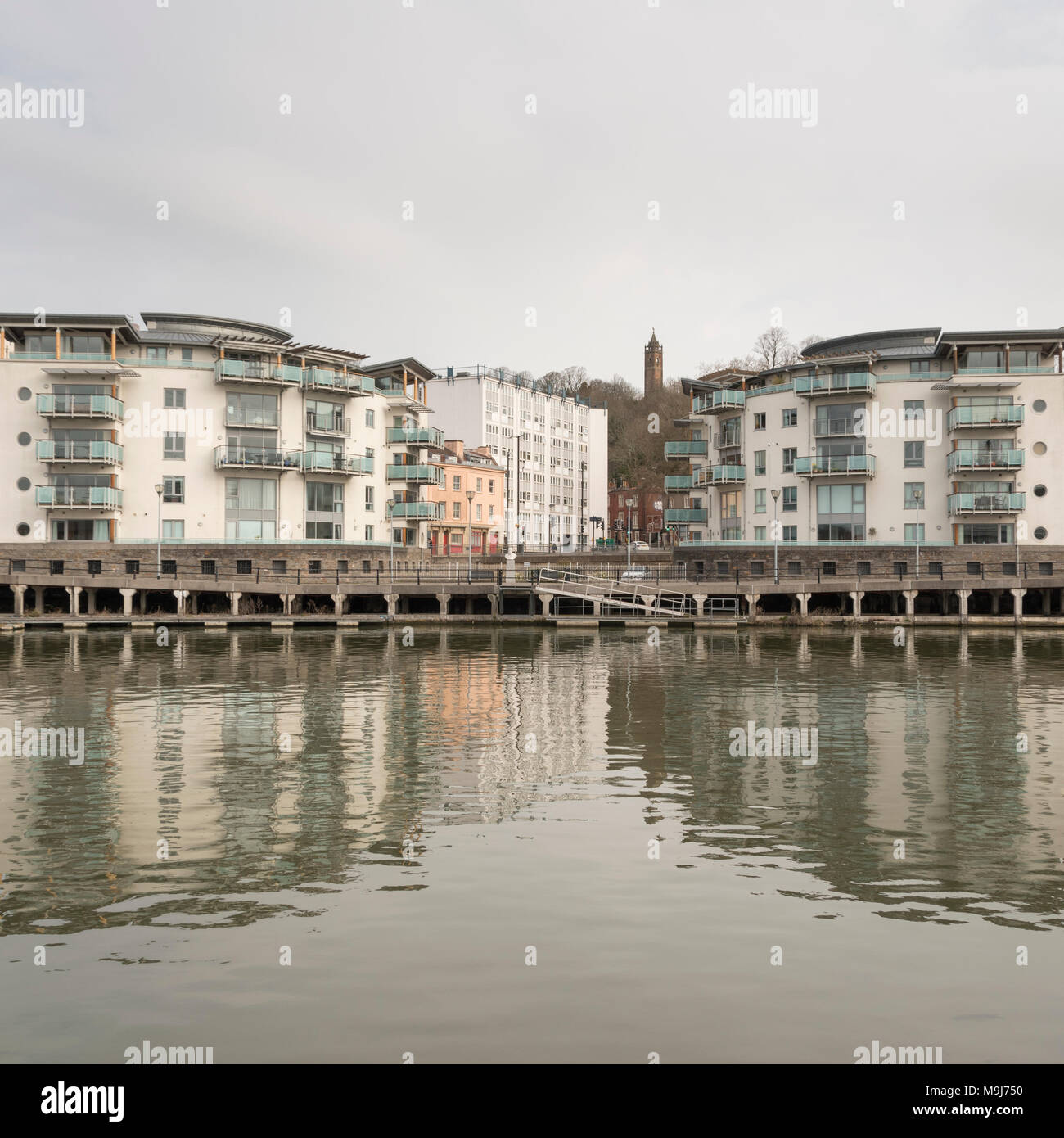 Capricorne quay développement immobilier en face le SS Great Britain, Bristol Banque D'Images