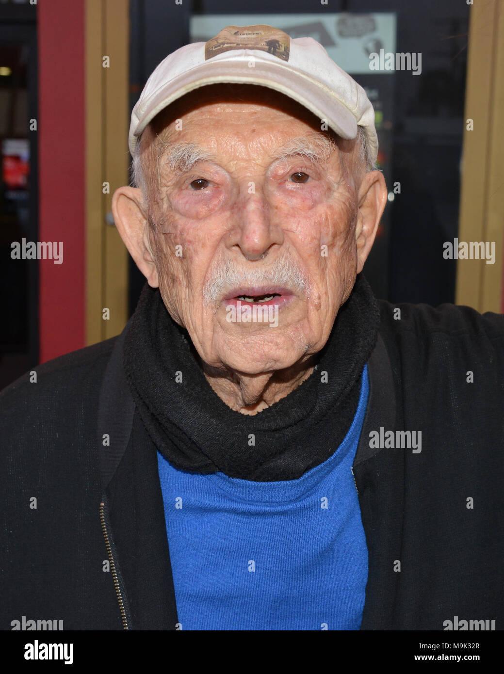 Bill Macy assiste à la 41e anniversaire de la fin de l'examen préalable au spectacle Ahrya Laemmle Fine Art Theatre le 24 mai 2018 à Beverly Hills. Banque D'Images