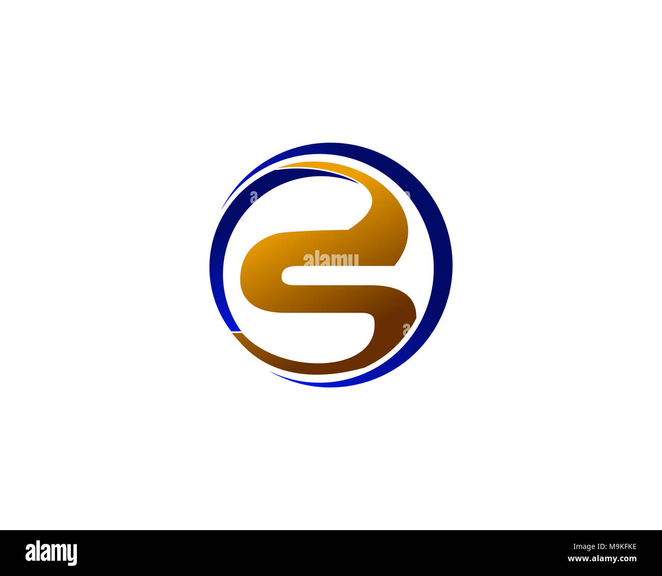 Est un symbole dans la forme d'une combinaison de lettres Banque D'Images