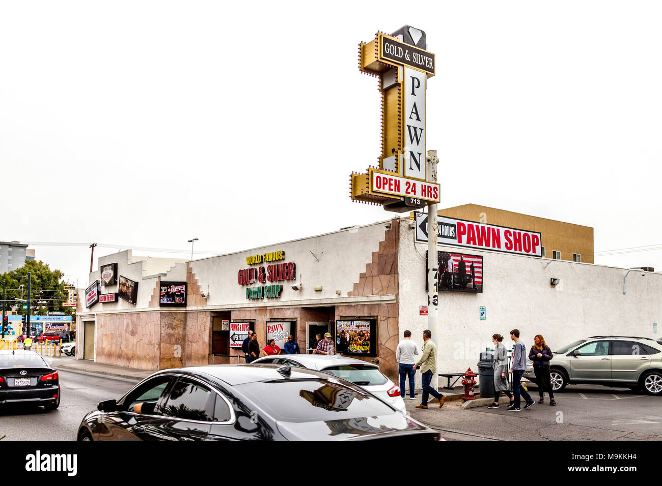 L'or et Siver Pawn Shop, S Las Vegas Blvd. Boulevard Banque D'Images
