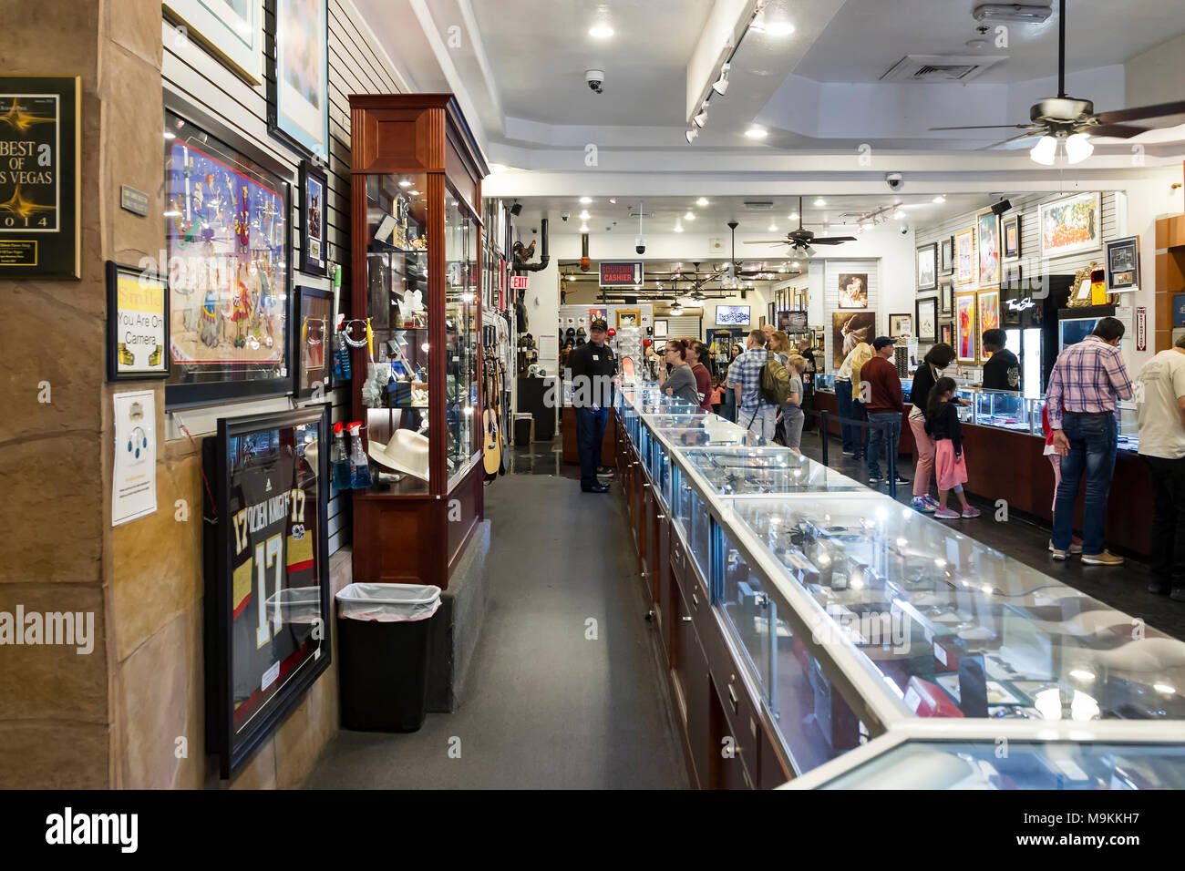 L'or et Siver Pawn Shop, S Las Vegas Blvd. Boulevard Banque D'Images