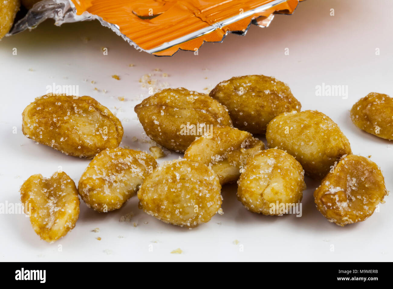Cacahuètes au sucre Banque de photographies et d'images à haute résolution  - Alamy