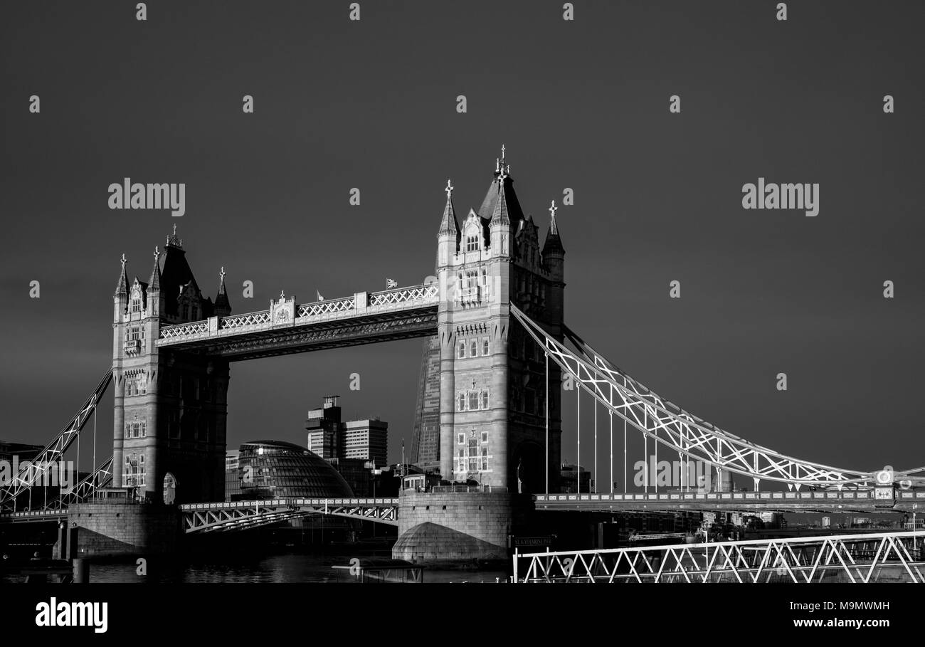 Tower Bridge, Londres, Royaume-Uni Banque D'Images