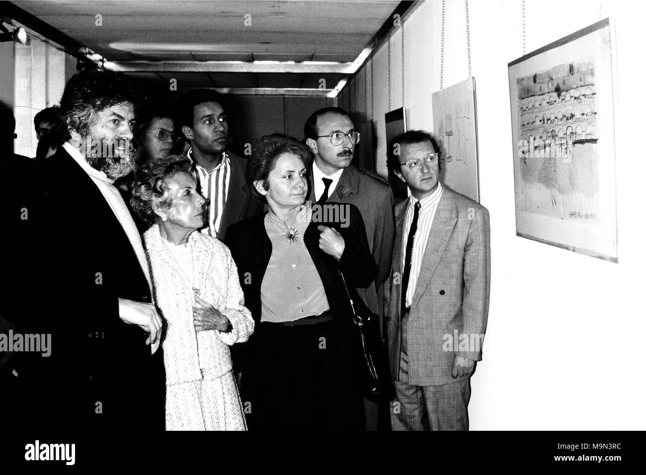 Bourreau Nazi procès de Klaus Barbie, Lyon, France Photo Stock - Alamy