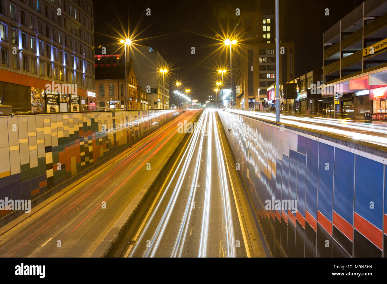 Elle l'a appelé tous les le Queensway mais on peut reprocher à Manzoni Banque D'Images