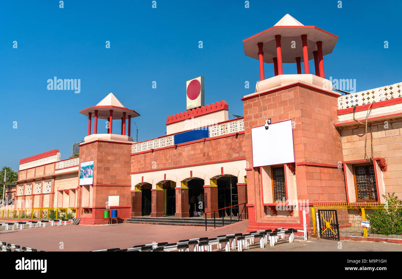 Chittaurgarh Junction railway station en Inde Banque D'Images