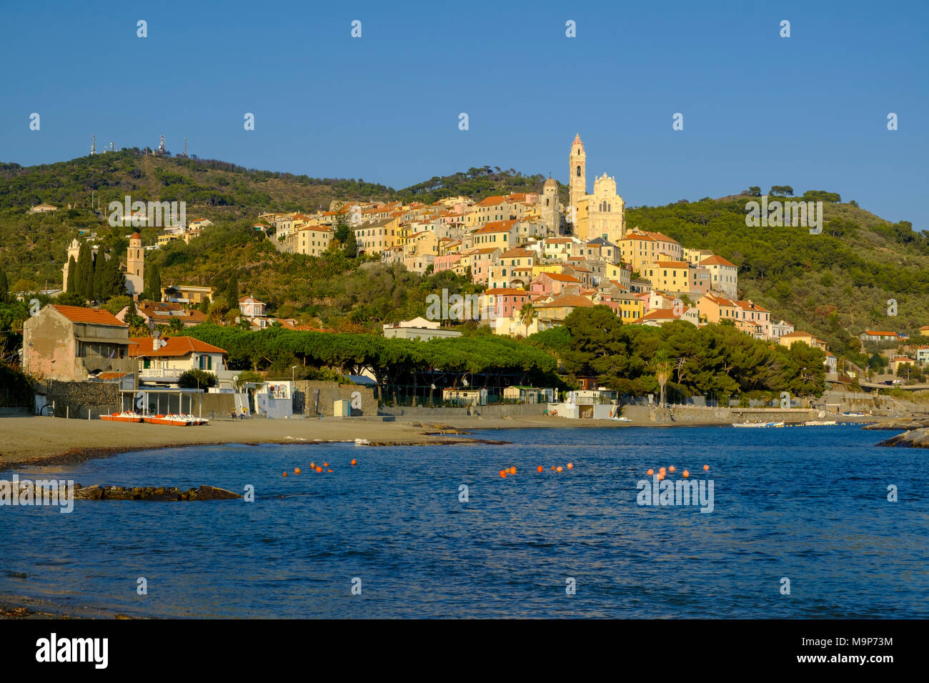 Cervo, près de Diano Marina, Riviera di Ponente, Ligurie, Italie Banque D'Images