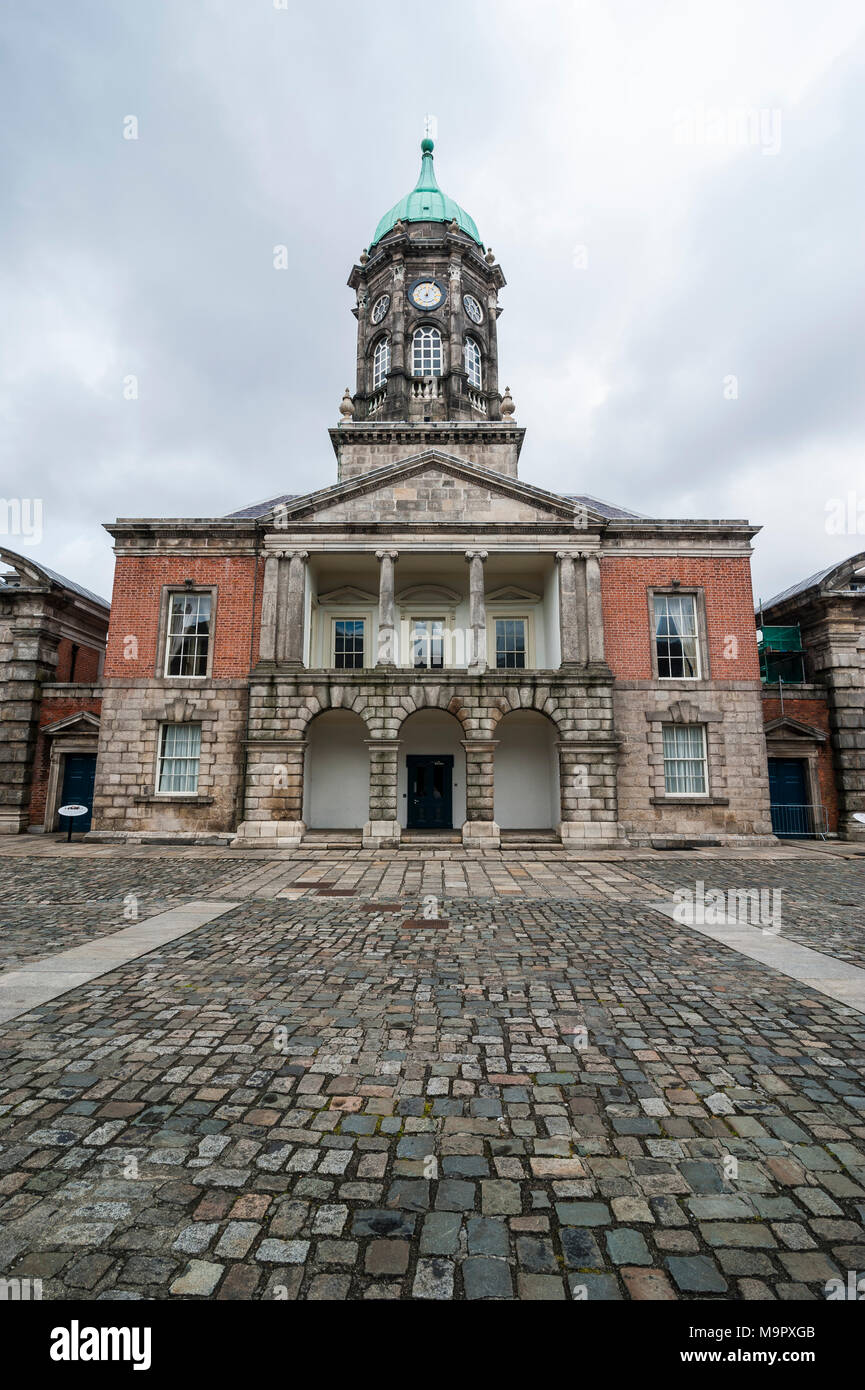 Le château de Dublin, Dublin, Irlande Banque D'Images