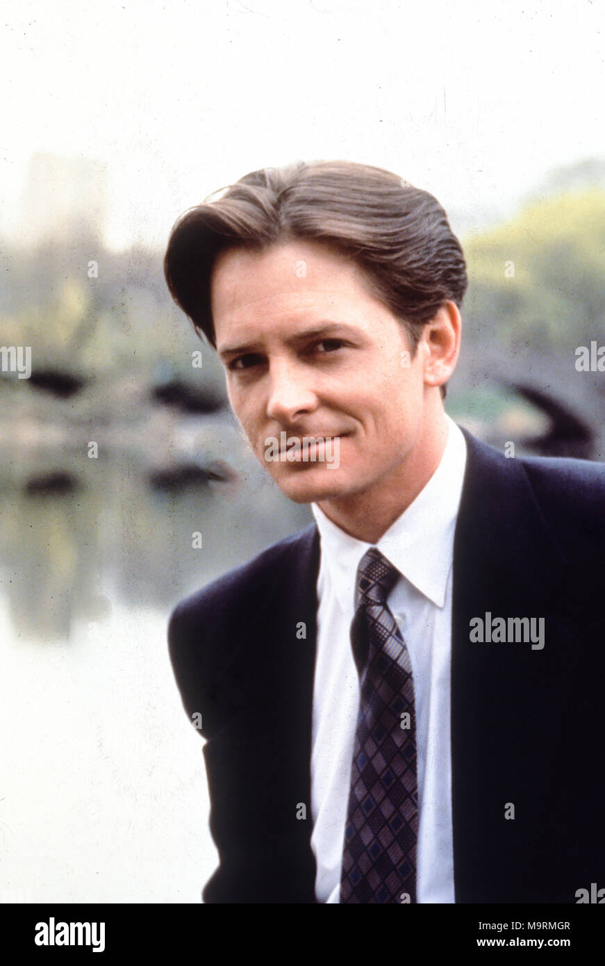 Pour l'amour ou l'argent, 1993, Michael J Fox. Banque D'Images