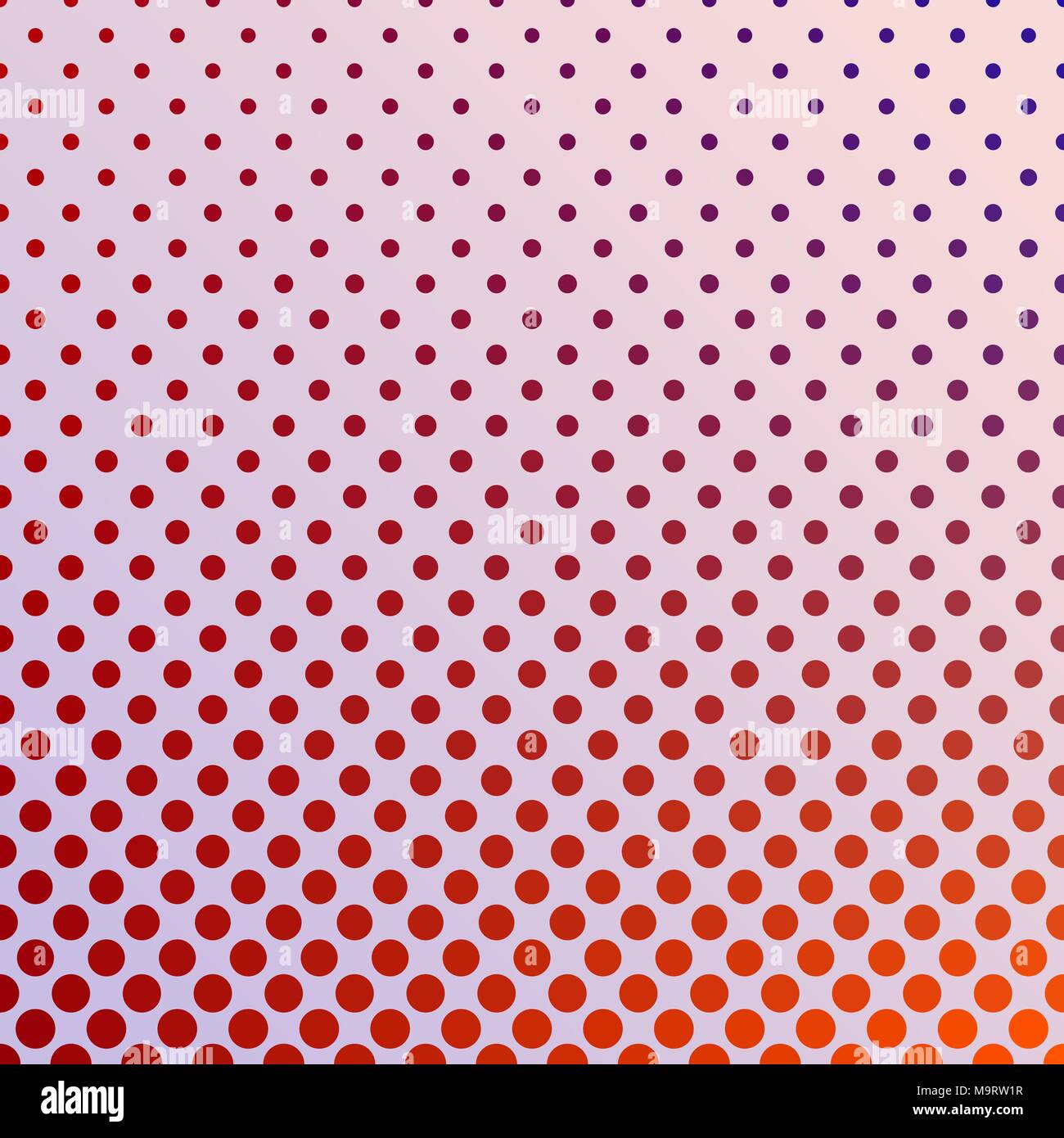 Motif de fond cercle demi-teinte - graphique de vecteur gradient de cercles en différentes tailles Illustration de Vecteur