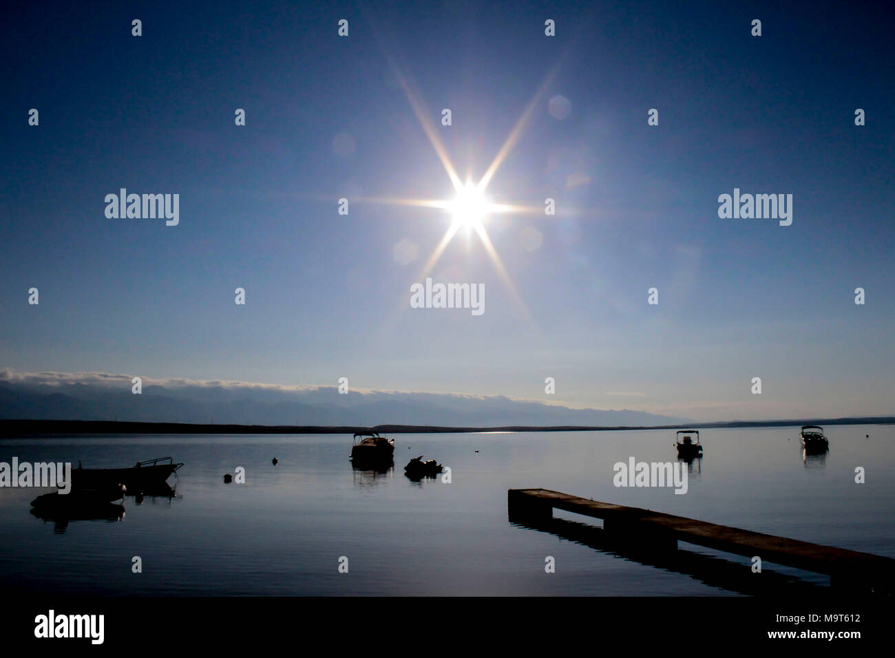Croate de la mer Banque D'Images