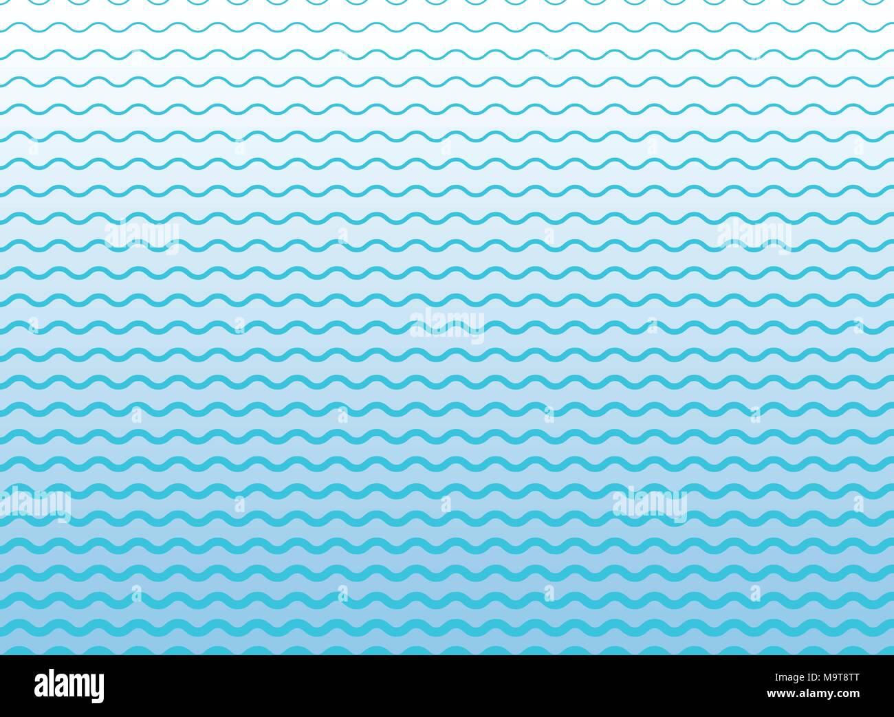 Abstract blue lines, vague rayures ondulées, surface rugueuse, Vector Illustration Illustration de Vecteur