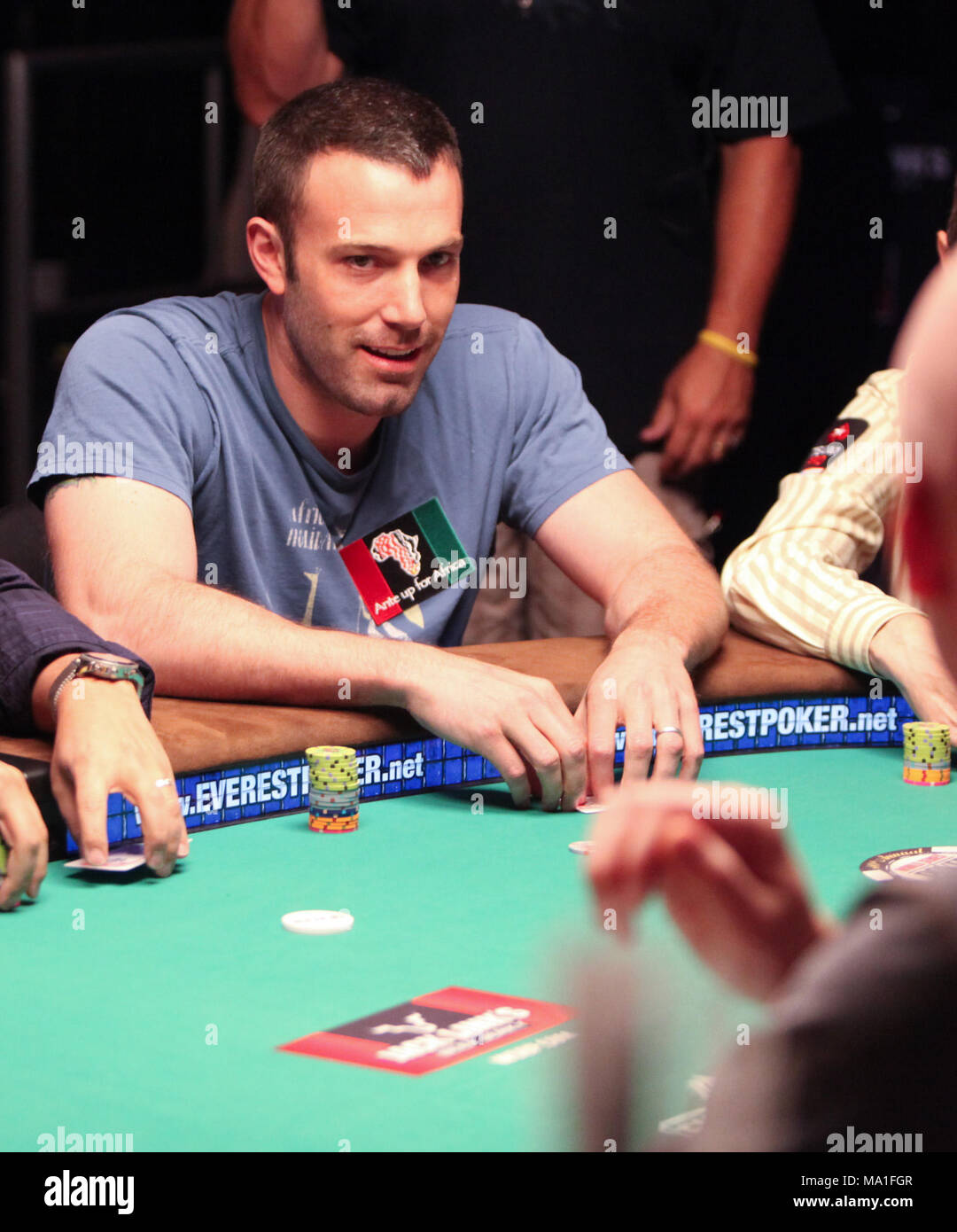 Ben Affleck photographié à l'Ante Up For Africa Tournoi de poker au casino Rio de Las Vegas au Nevada le 2 juillet 2009. © RTNRD MediaPunch / Banque D'Images