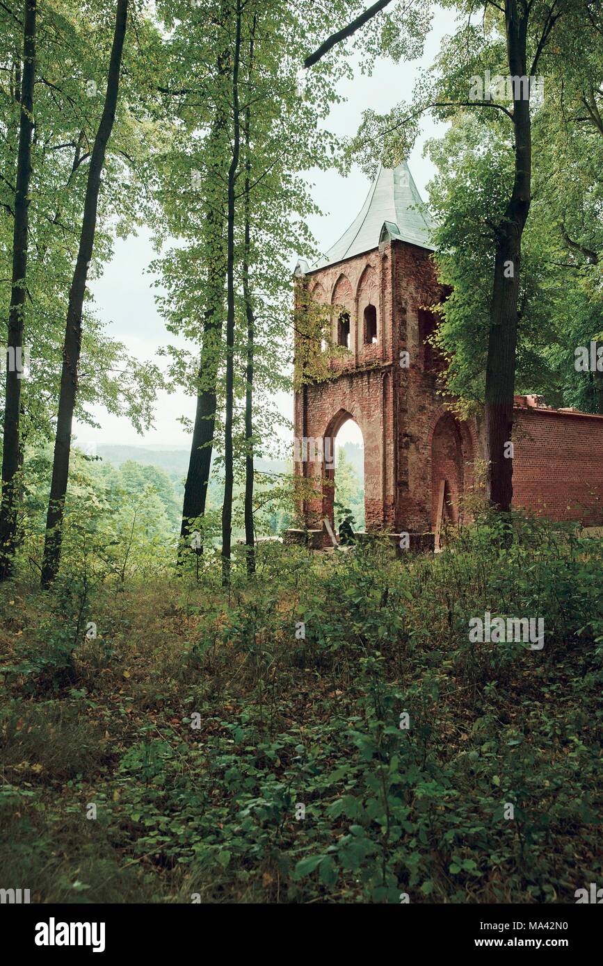 Une Abbaye à Bukowiec dans la vallée de Jelenia Góra en Pologne Banque D'Images