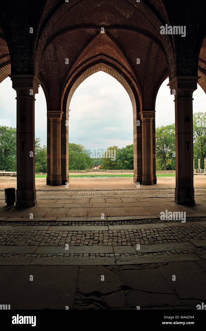 Un palais dans Zabkowick Kamieniec dans la vallée de Jelenia Góra en Pologne Banque D'Images