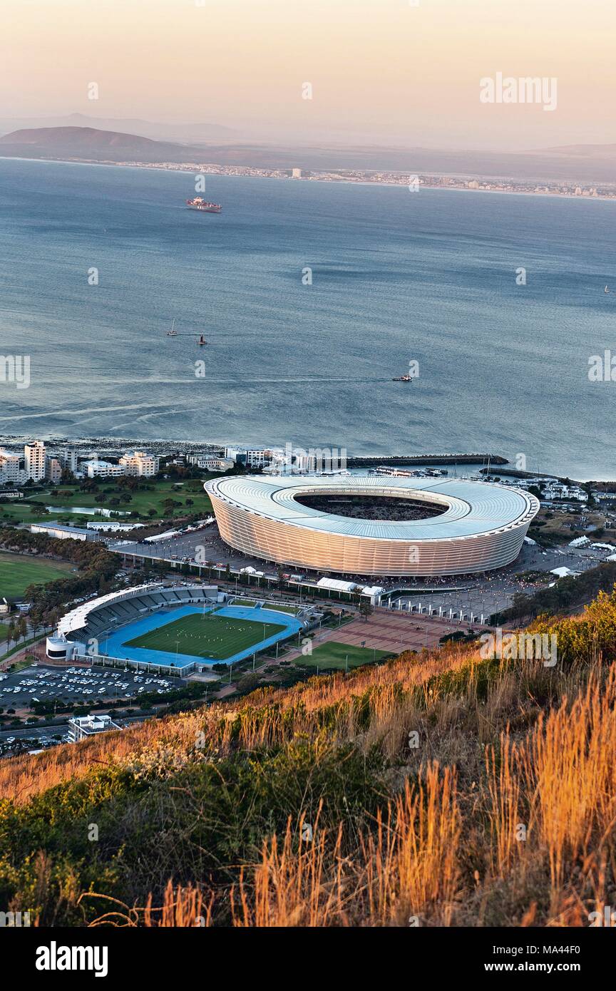 Le stade de la Coupe du Monde, Le Cap, Afrique du Sud Photo Stock - Alamy