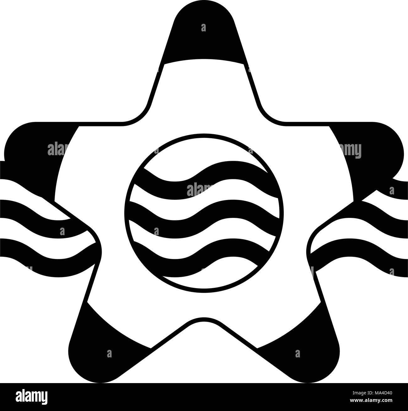 Icône gareautrain isolés Illustration de Vecteur