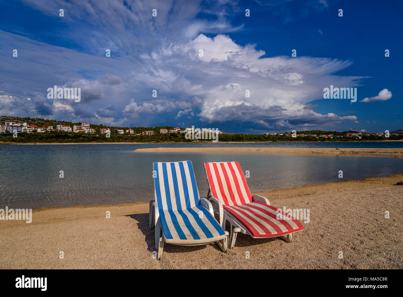 La Croatie Dalmatie Sibenik Solaris Beach Resort Plage