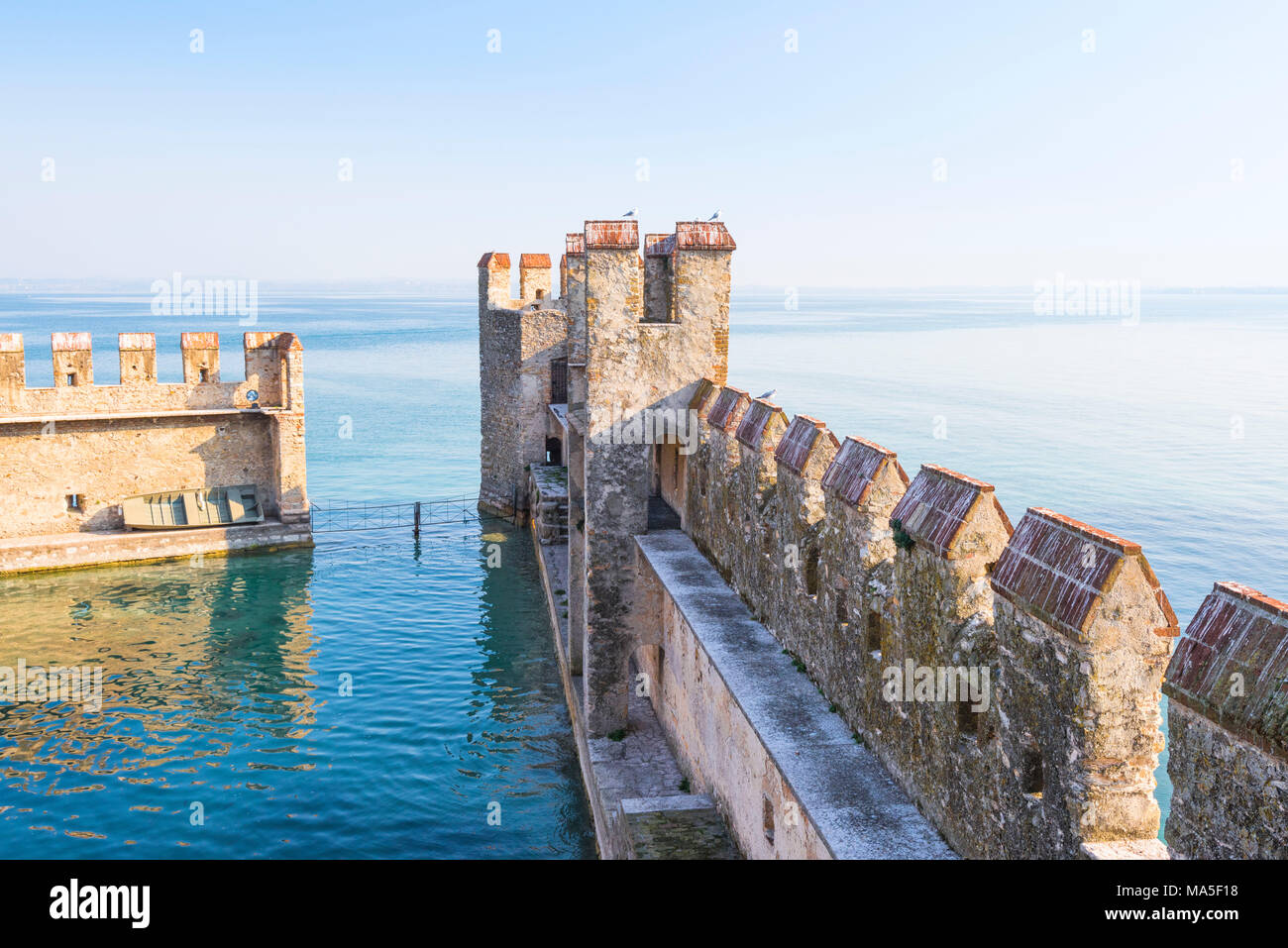 Sirmione, Brescia province,Lombardie,Italie Banque D'Images
