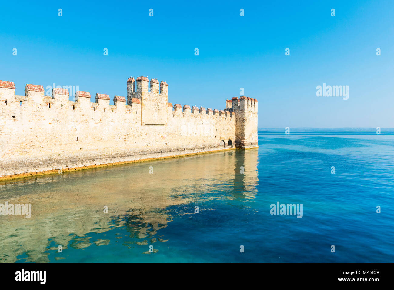 Sirmione, Brescia province,Lombardie,Italie Banque D'Images