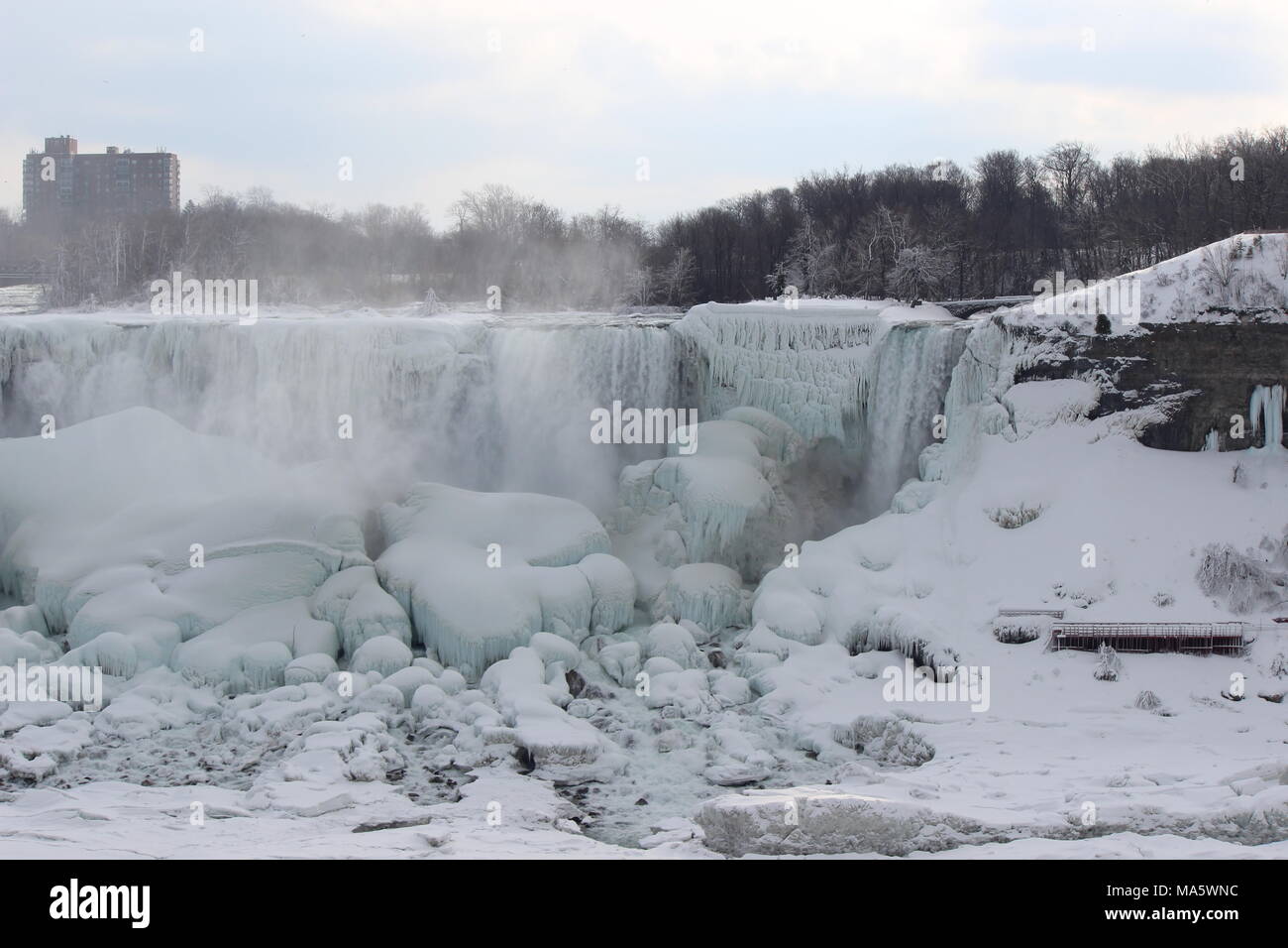 Luna Island figés dans le temps Banque D'Images