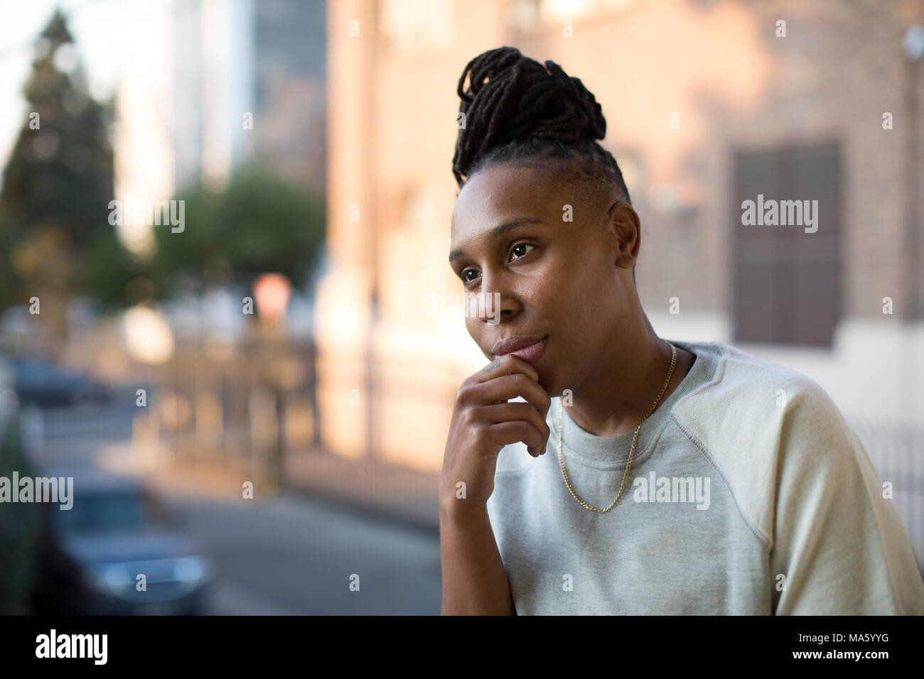 Lena Waithe à Los Angeles Banque D'Images