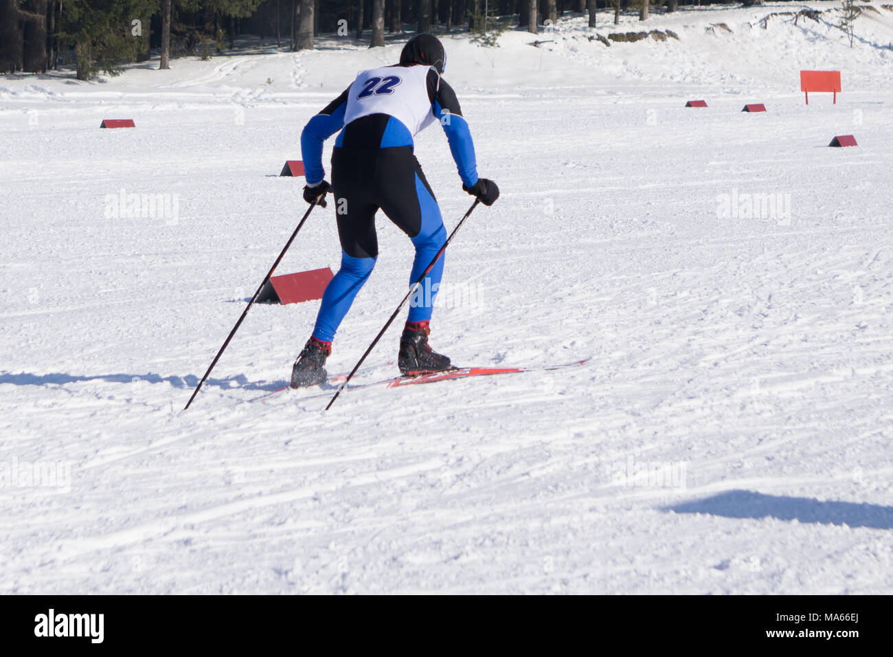 Sports d'hiver station de ski, ski, visites Banque D'Images