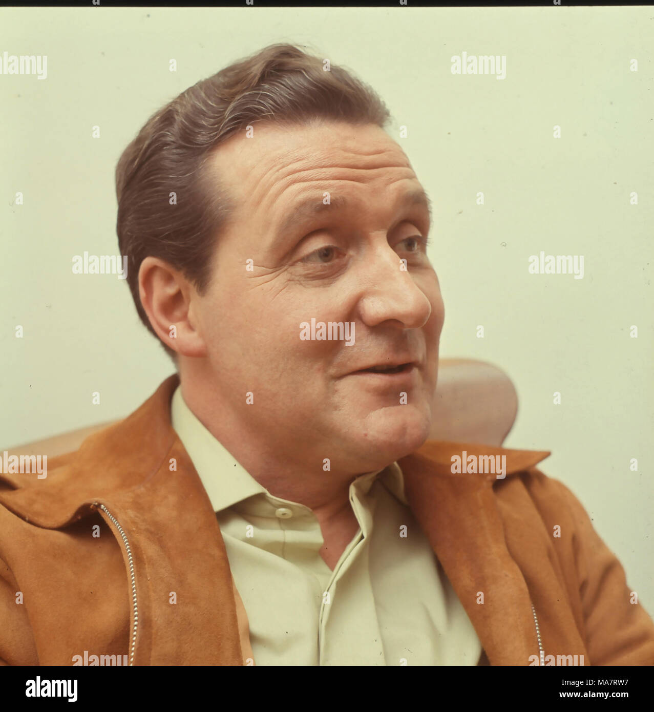 PATRICK MACNEE (1922-2015) English l'acteur de cinéma et de télévision en 1965. Photo : Tony Gale Banque D'Images