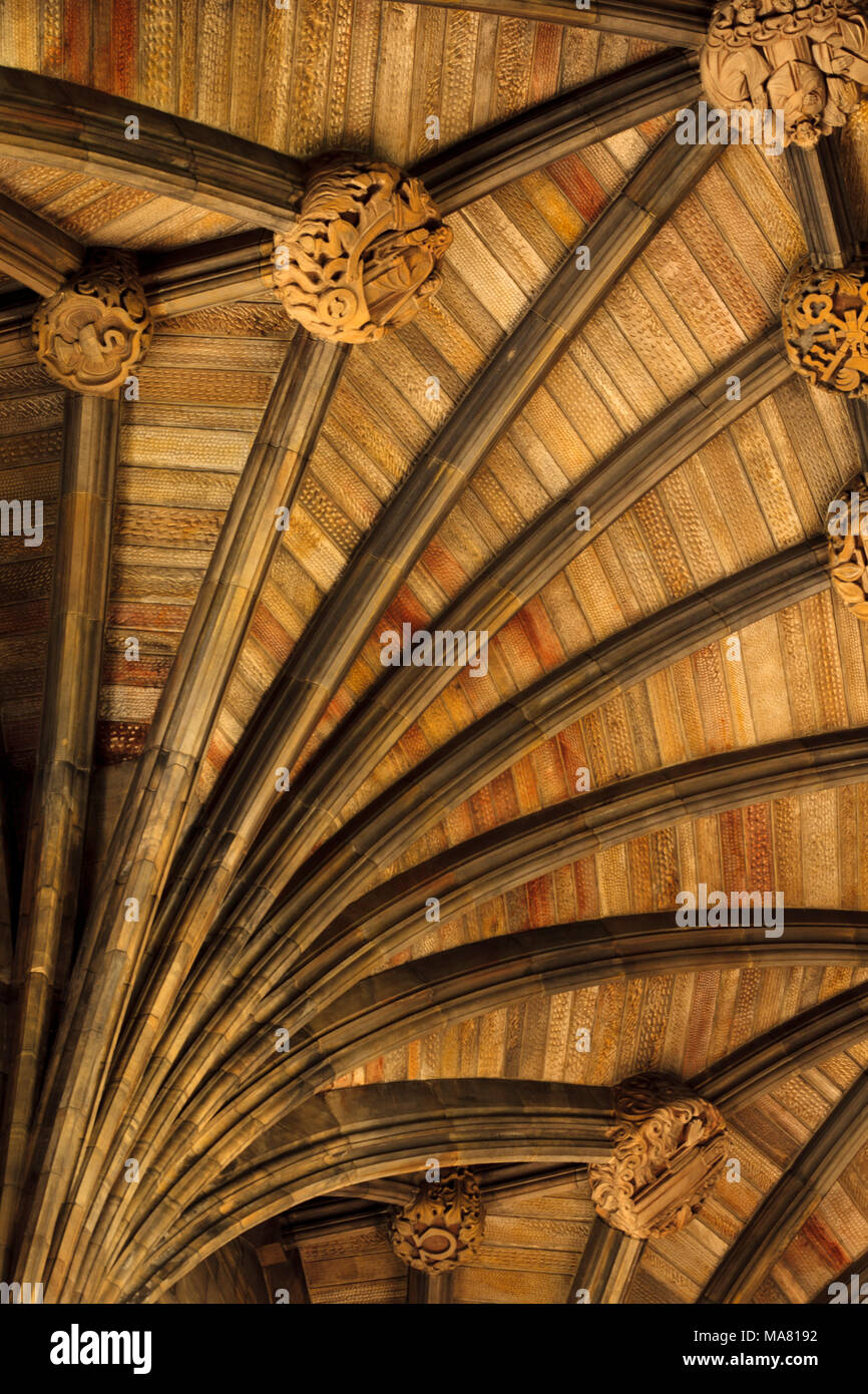 Paisley Abbey & Landmarks Ecosse Banque D'Images