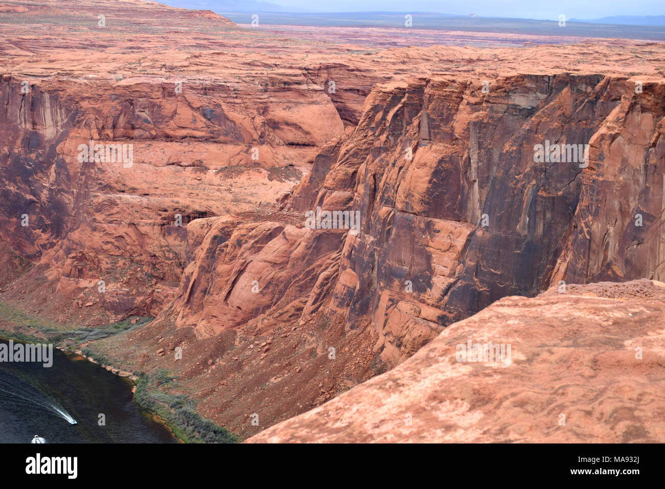 Glen Canyon, un canyon naturel dans la région de Vermilion Cliffs le sud-est et le centre-sud de l'Utah et le centre-nord de l'Arizona aux États-Unis. Banque D'Images