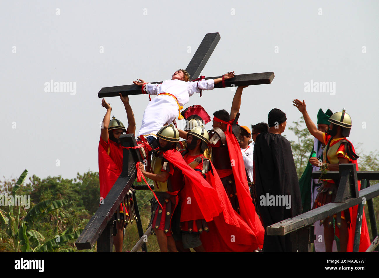 Crucifixion du christ avec marie Banque d'image et photos Page 9 Alamy