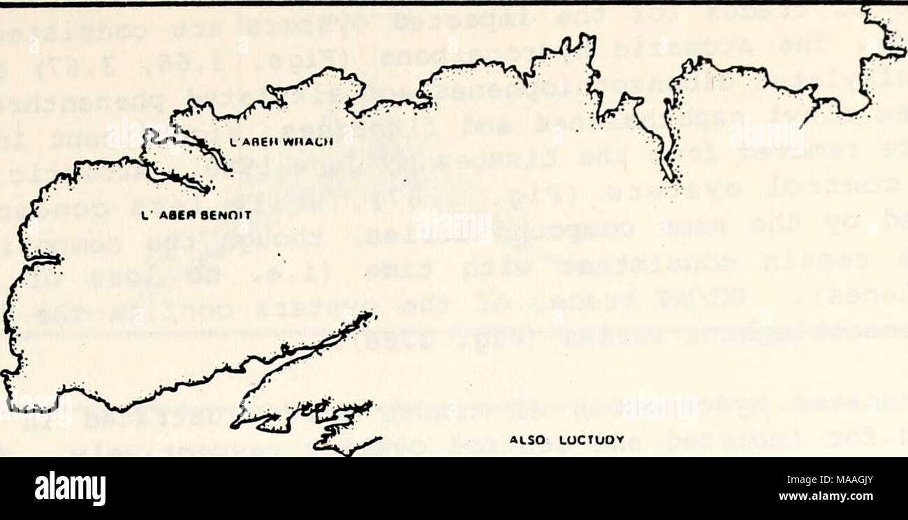 . Étude écologique de la marée noire de l'Amoco Cadiz : rapport de la NOAA-CNEXO Commission mixte scientifique . Aussi LOCIUOV LA FIGURE 3.65. Les huîtres et la plie les sites d'échantillonnage. Tableau 18.*-hydrocarbures pétroliers dans les huîtres (Crassostrea gigas). Un pétrole DBT f^ 252 HYDROCARBURES Pa LIEU DATE (ug/g) (ug/g) (ug/g) (ug/g) L'Aber Wrac'h 12/78 12 660 220,04 1 200 120,02 15 4/79 7/79 590 510 0,03 10 820 0,60 16 2/80 6/8.0 (# 1) 440 460,40 &gt ; 6/80 (# 2) 560/570d - - - Brest 12/78 260 440,07 (contrôle) 4/79e 1 100 11 10 91 0,3 0,3 0,01 7/79 - 2/80 150 0,4 1,1 0,6 0,6 0,7 0,2 93 6/80 L'Aber Benoit 12 Banque D'Images