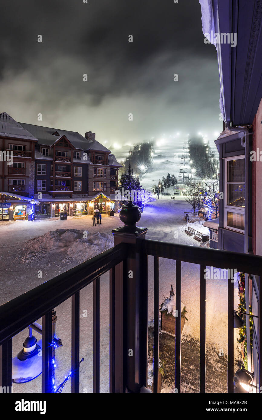 Blue Mountain Village, Blue Mountain Resort, Collingwood, Ontario, Canada Banque D'Images