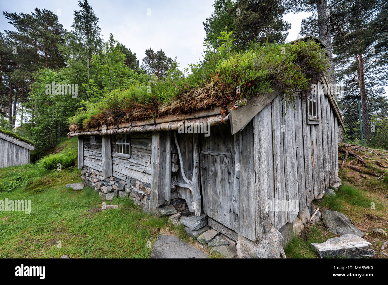 Le Romsdal Museum est un musée dans le district de Romsdal comté de Møre og Romsdal (Norvège). Banque D'Images