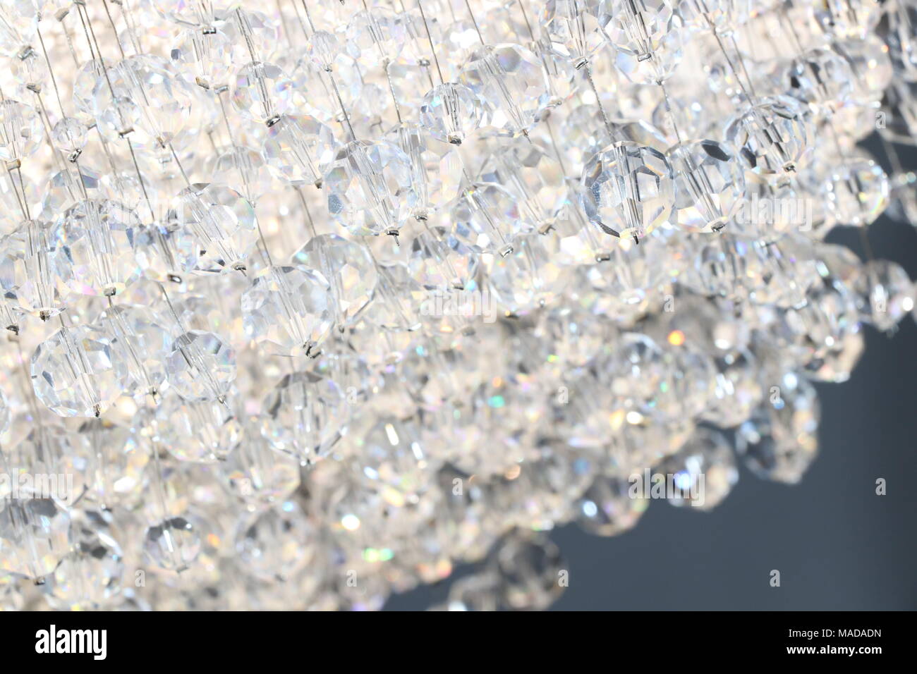 Lustre close-up pour l'utiliser comme arrière-plan Banque D'Images