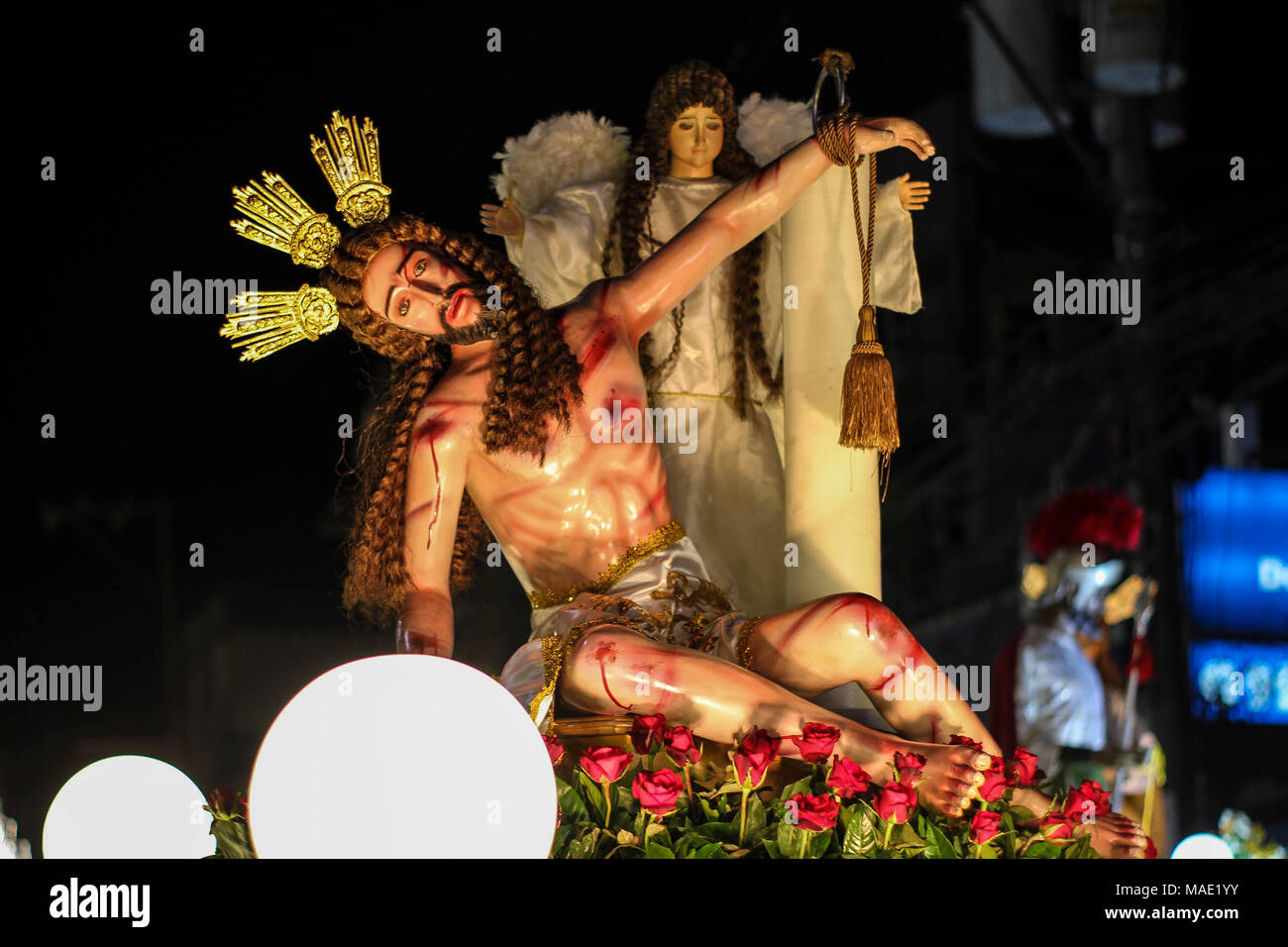 29 mars 2018 - Manille, Philippines, RCN - ''Jésus après sa crucifixion ...