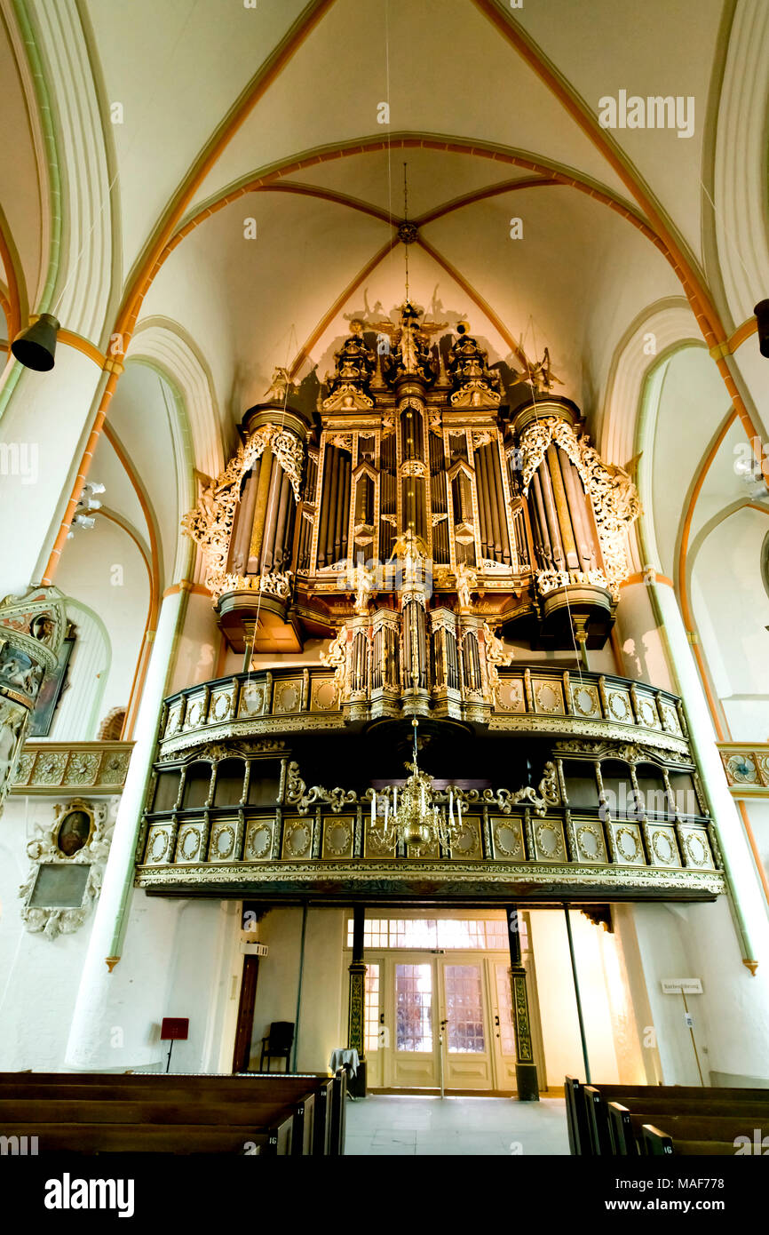 Lunebourg (Basse-Saxe, Allemagne) : église Saint Johannis ; Lunebourg (Basse-Saxe) : Saint Johannis Banque D'Images