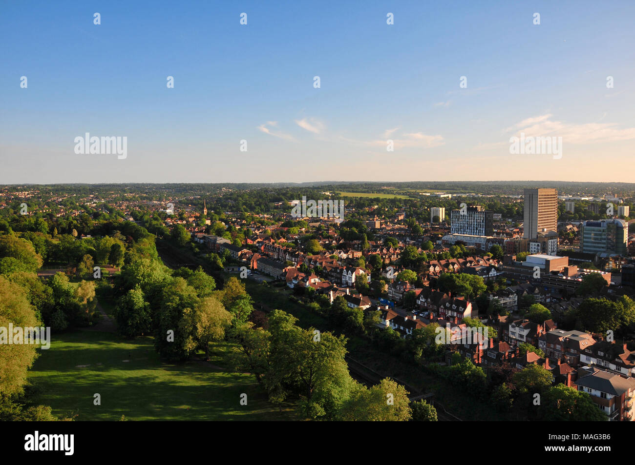 Croydon Skyline prise en juin 2015 Banque D'Images