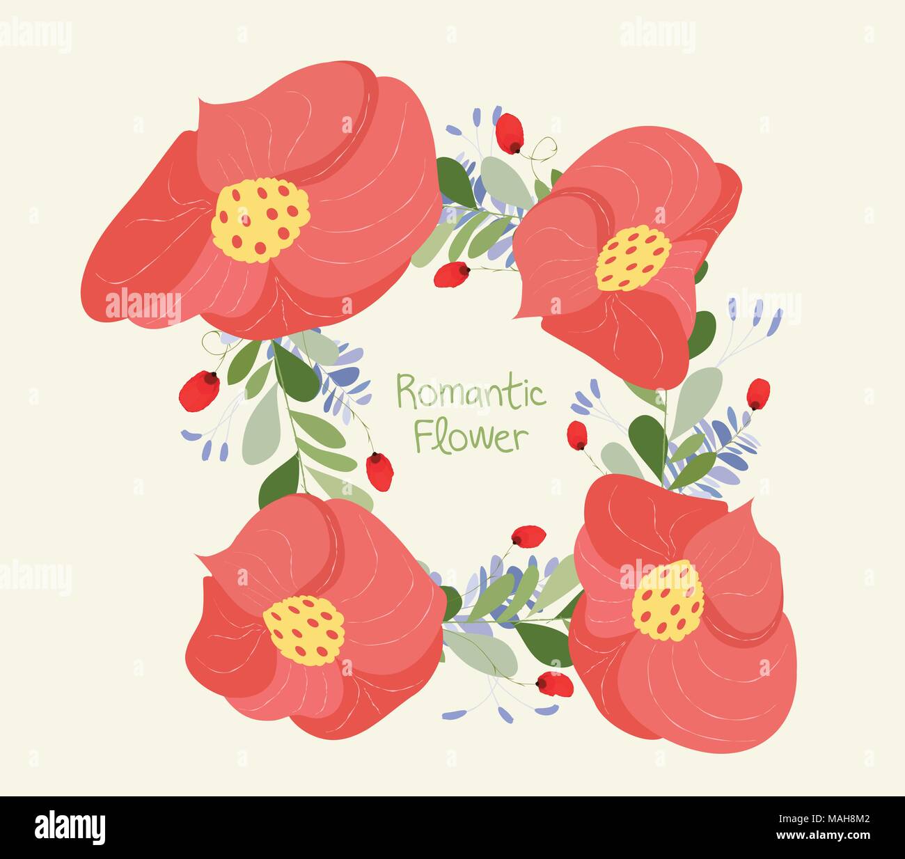 Couleur de fond pivoine luxueux. Carte de voeux avec des fleurs Illustration de Vecteur