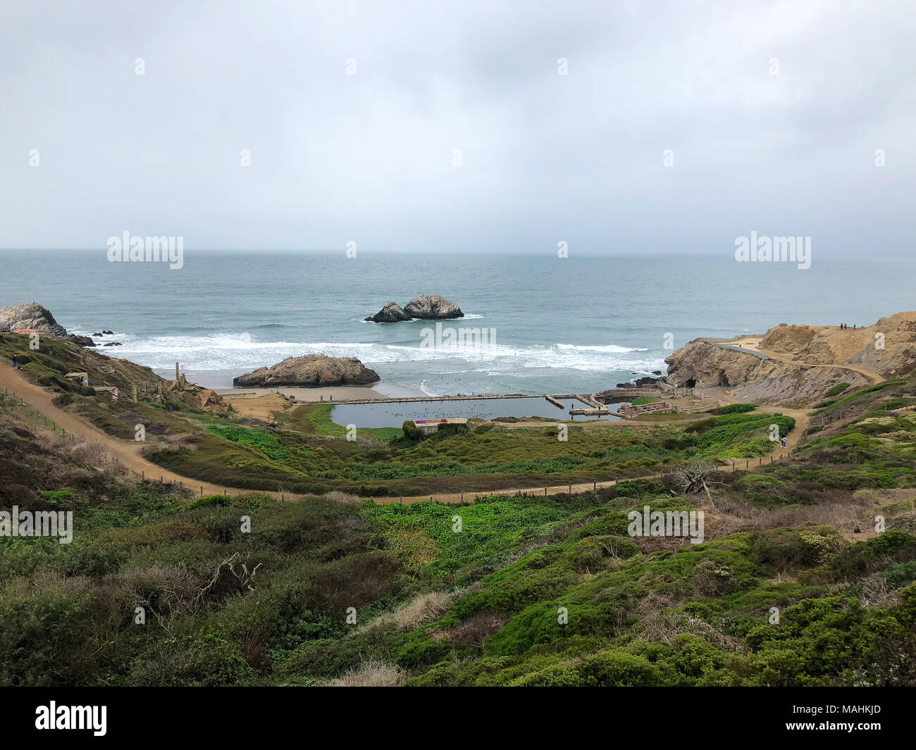 Sutro Baths San Francisco California Banque D'Images