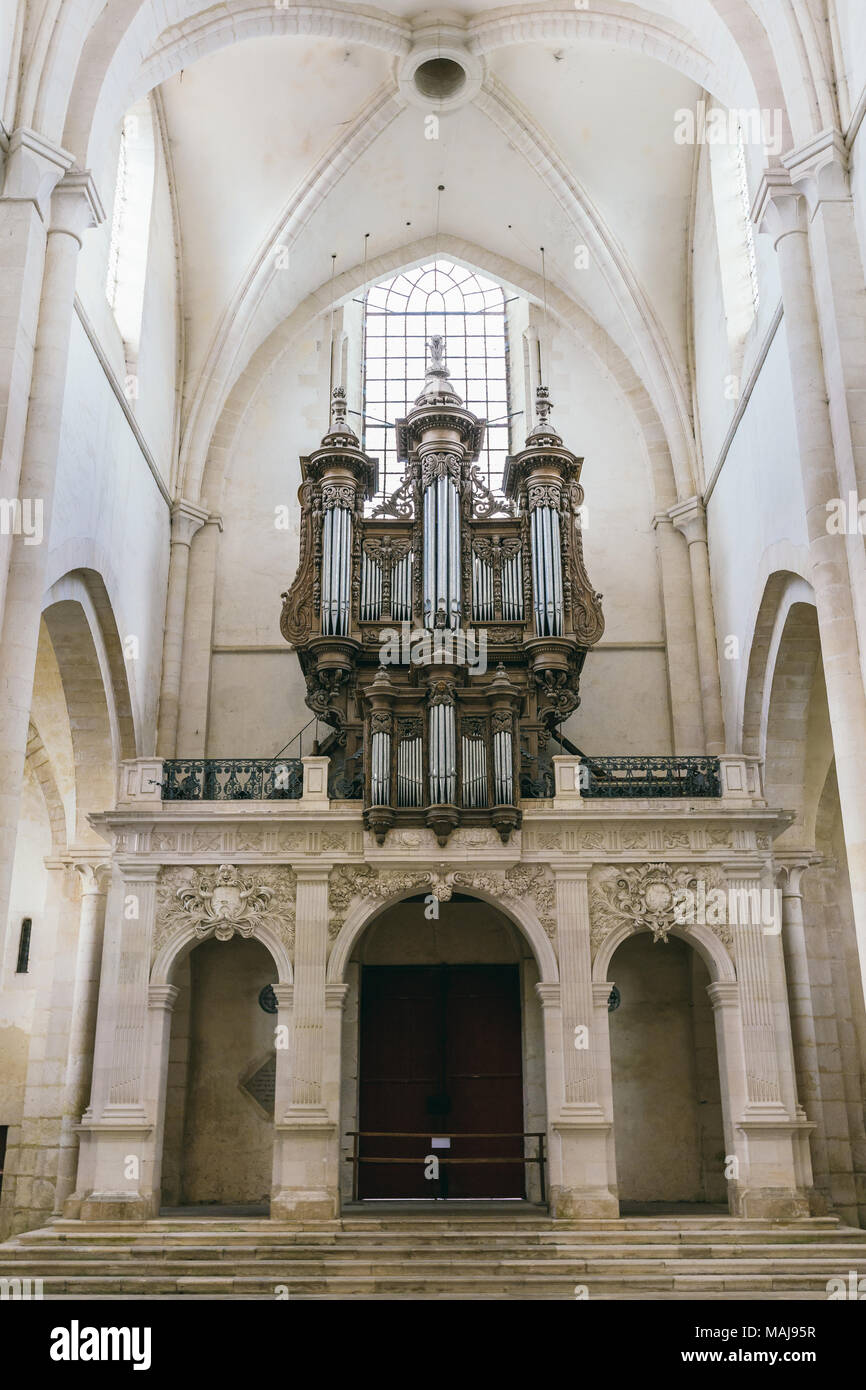 En France l'abbaye de Pontigny, l'ancienne abbaye cistercienne en France, l'un des cinq plus anciens et les plus importants monastères de l'ordre, le 24 juillet 2017. Vi Banque D'Images