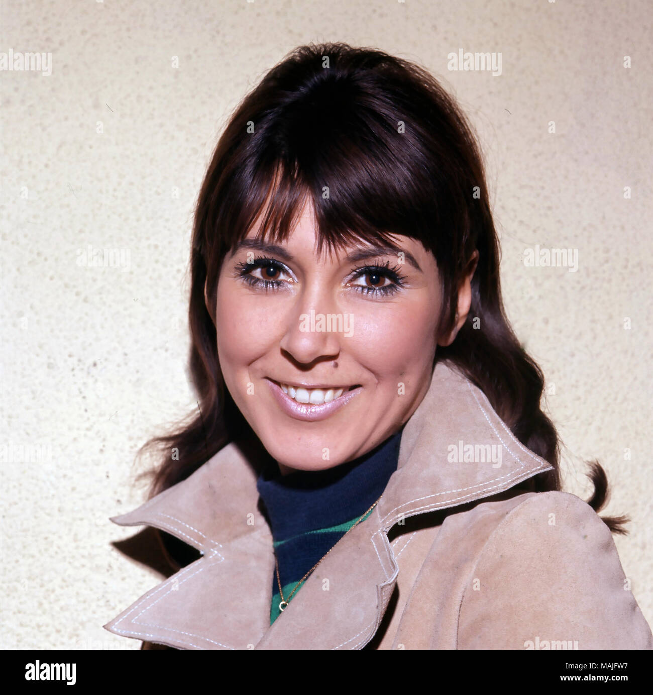 ANITA HARRIS chanteuse pop anglaise en septembre 1964. Photo : Tony Gale Banque D'Images