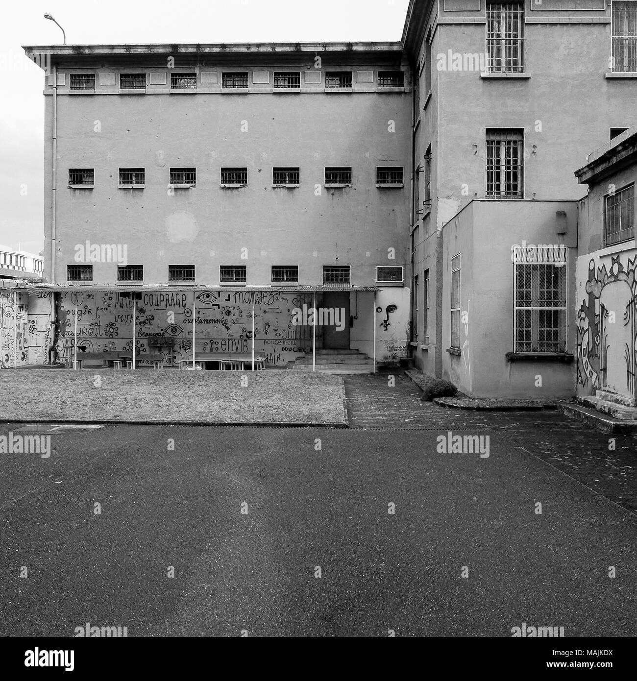 Montluc prison, National Memorial de Residtance Français, Lyon, France Banque D'Images