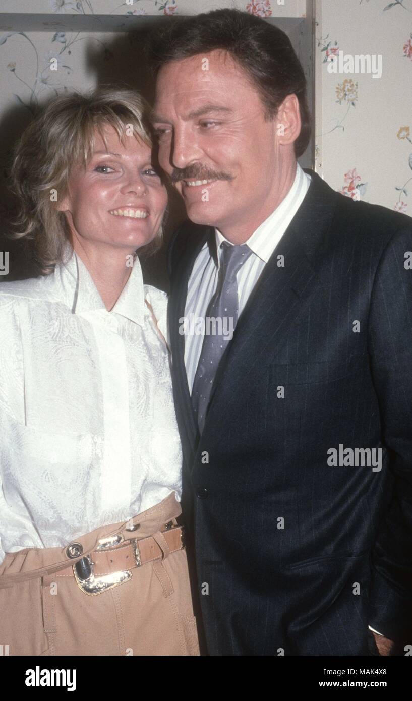 Cathy Lee Crosby Stacy Keach 1981 Photo de John Barrett/PHOTOlink.net Banque D'Images