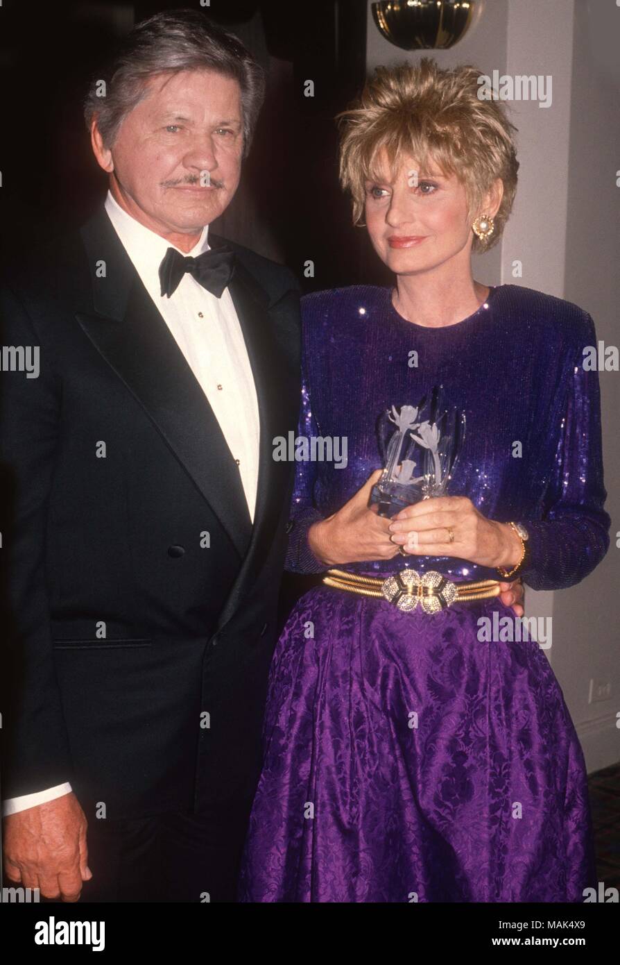 Charles Bronson Jill Ireland 1983 Photo de John Barrett/PHOTOlink.net Banque D'Images