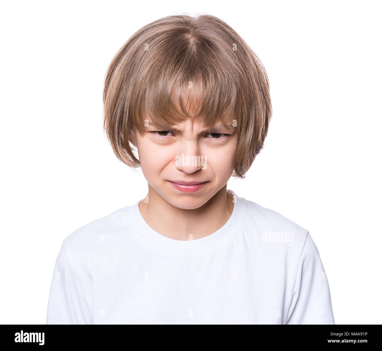 Portrait de petite fille Banque D'Images