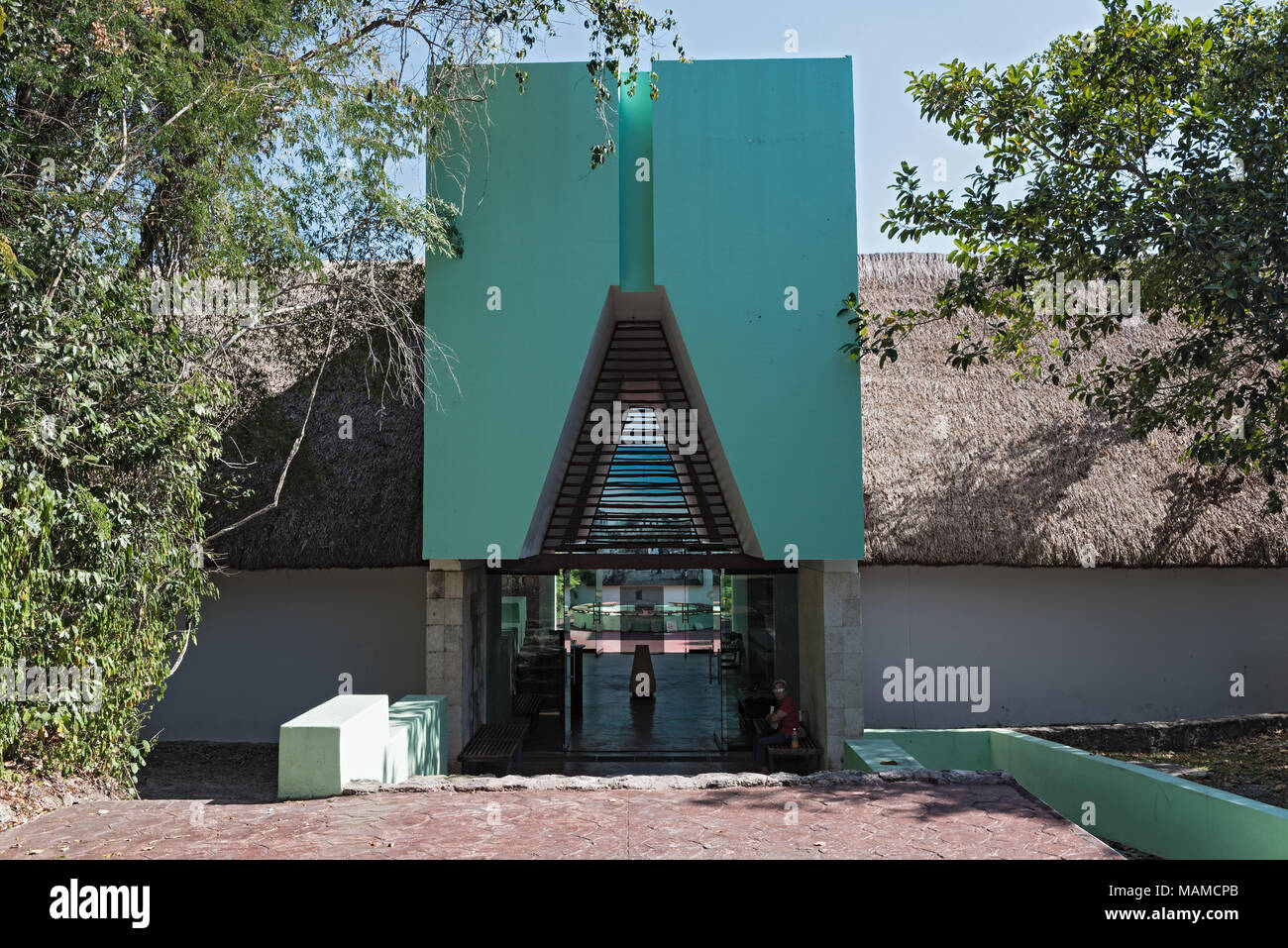 Musée de la nature et de l'Archéologie de Calakmul, Mexique Banque D'Images