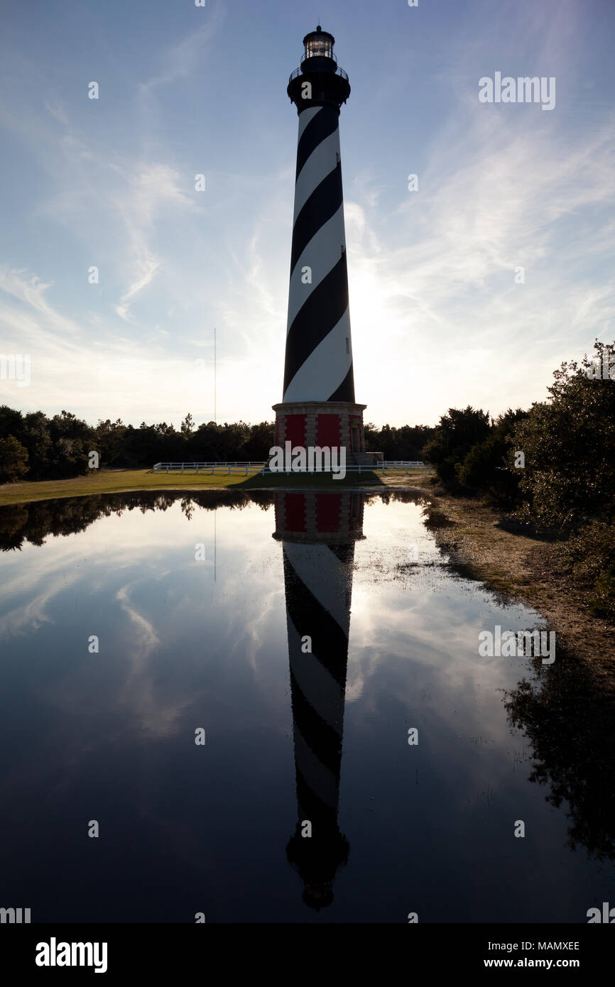 Le phare de Cape Hatteras Banque D'Images
