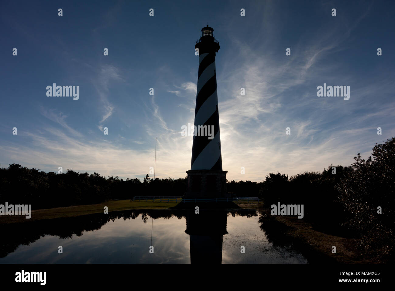 Le phare de Cape Hatteras Banque D'Images
