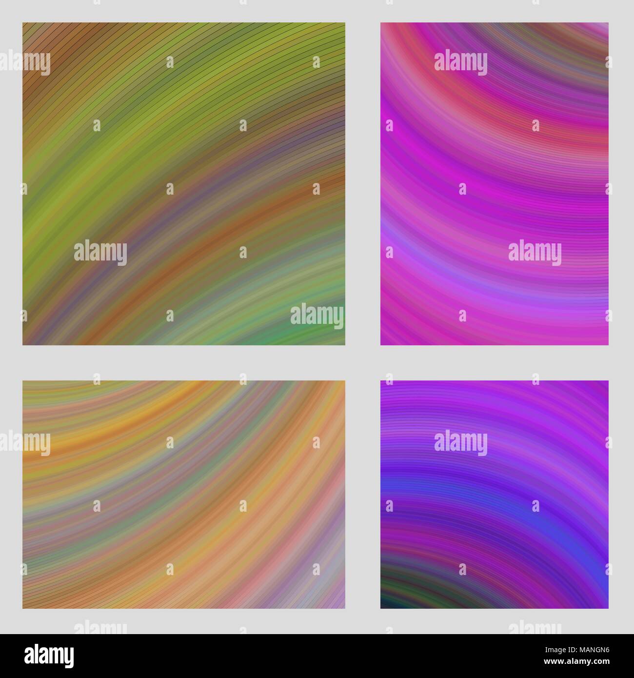 Art numérique - coloré jeu de fond de page Illustration de Vecteur